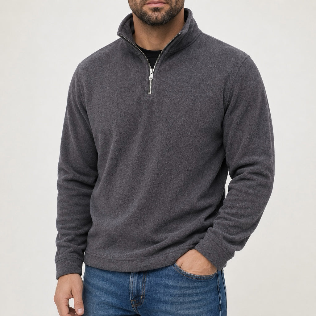Men's Rowan Quarter-Zip Fleece Jumper
