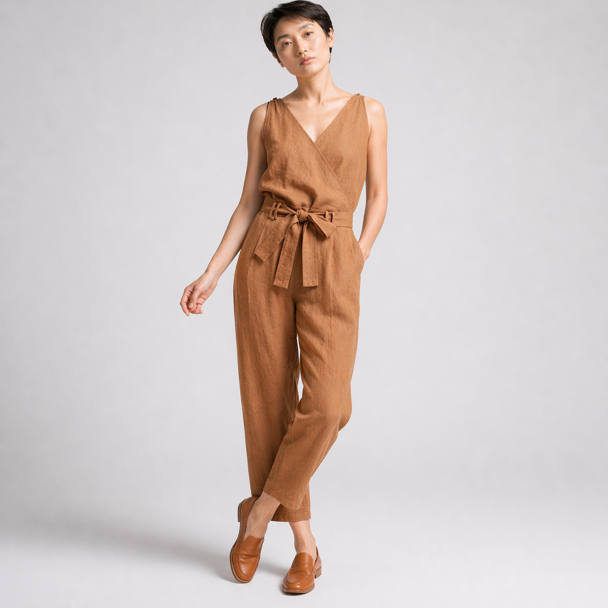 Coralie Linen Jumpsuit