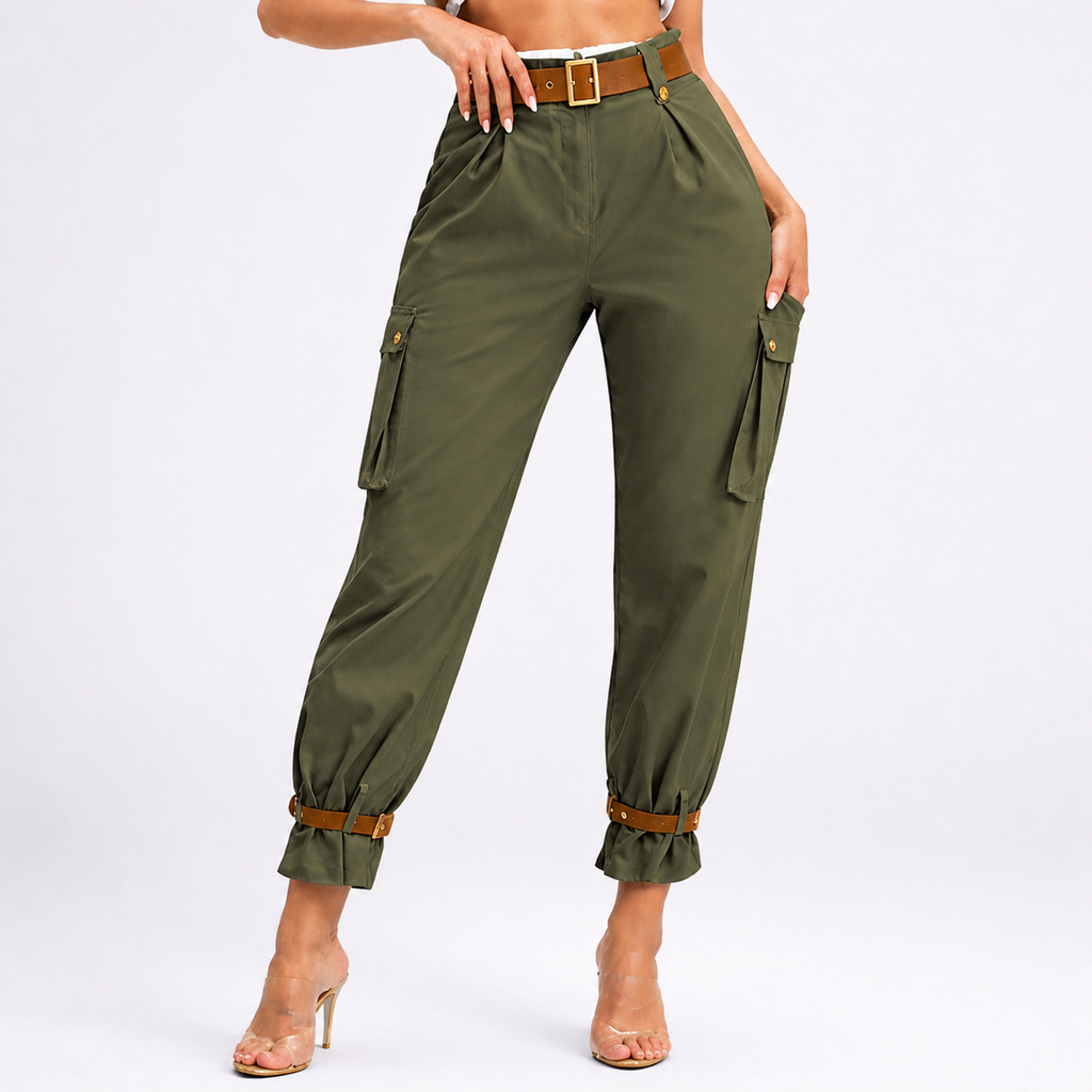 Valora Cargo Belt Trousers