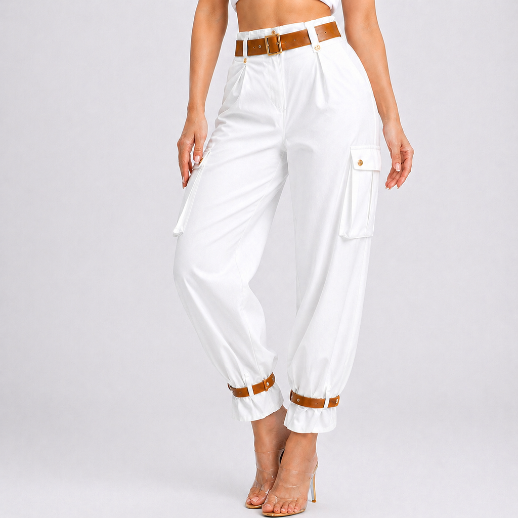 Valora Cargo Belt Trousers