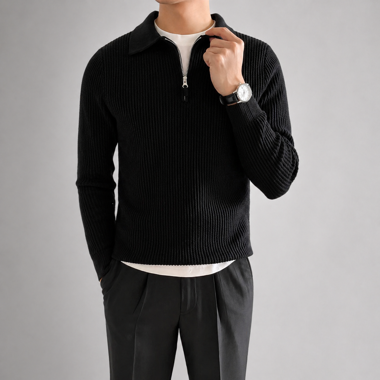 Veyron Zip Knit